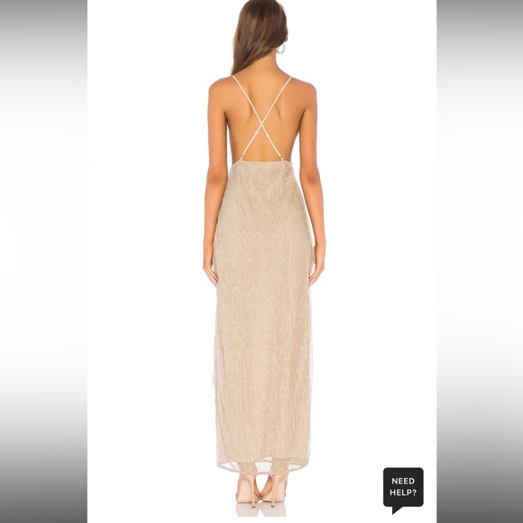 Hailee High Slit Maxi Dress in Champagne
superdown (small) - Picture 3 of 10